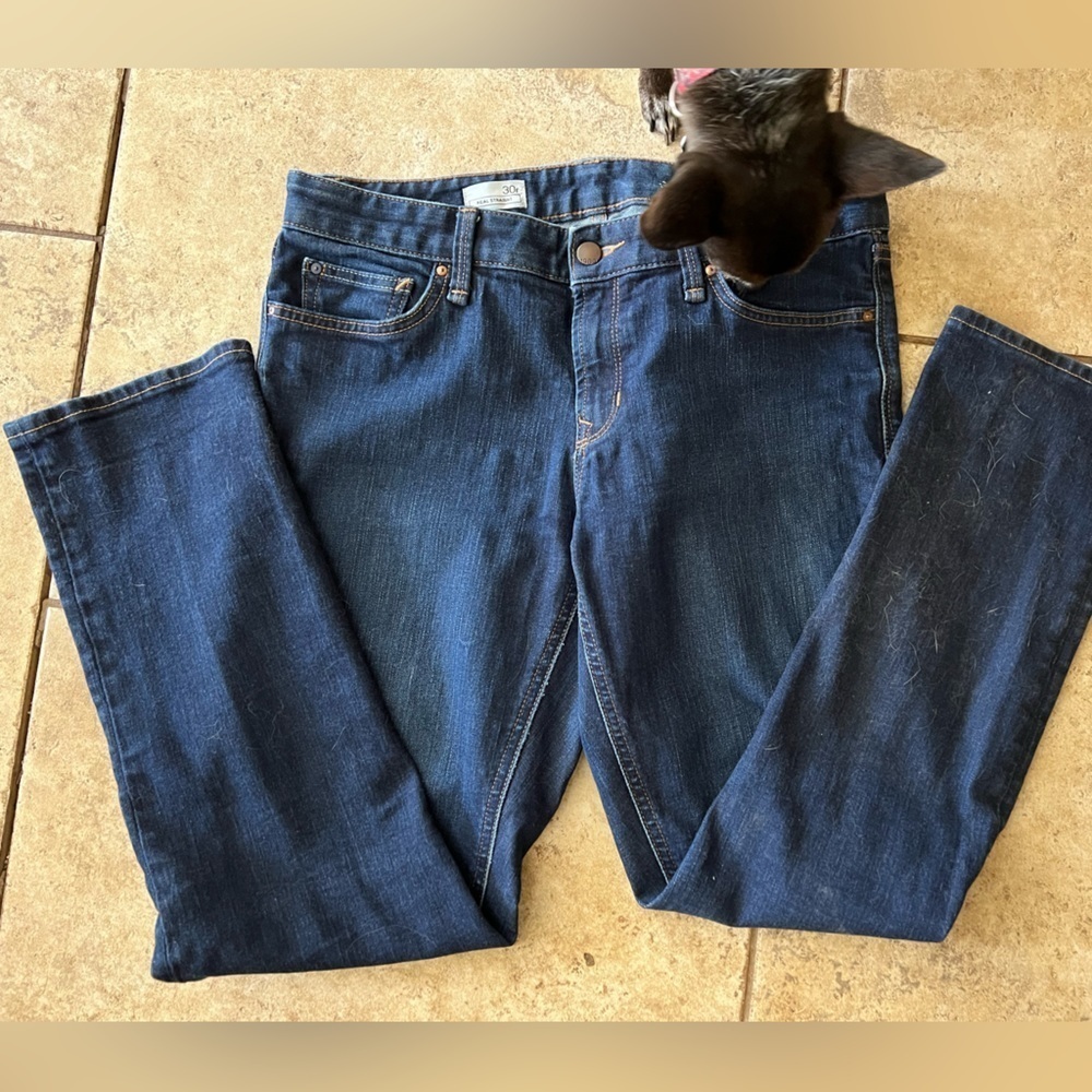 GAP Real Straight denim jeans Size 30R Women’s